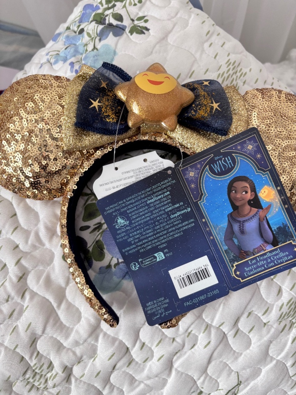 Gold Wish Minie Ears NWT